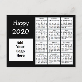 2020パーソナライズされた年末年始パーソナライズされた期 ポストカード