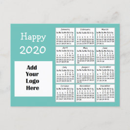 2020パーソナライズされた年末年始パーソナライズされた期 ポストカード