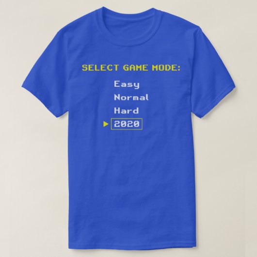 2020ビデオゲームの問題 Tシャツ (デザイン正面)