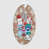 2020ホリデーエッセンシャルアクリルクリスマスツリー オーナメント (正面)