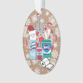 2020ホリデーエッセンシャルアクリルクリスマスツリー オーナメント (正面)