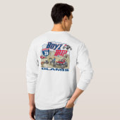 2020ボイズトリップホワイト長袖 Tシャツ (裏面フル)