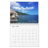 2020ポリネシアフランスののお土産カレンダー カレンダー (3月 2027)