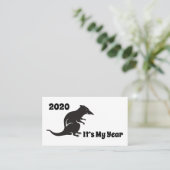2020マイラット年 名刺 (スタンド正面)