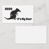 2020マイラット年 名刺 (正面/裏面)