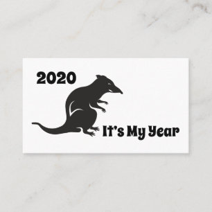 2020マイラット年 名刺