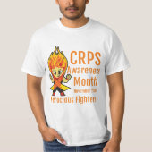 2020マスコットCRPS認識度Tシャツ Tシャツ (正面)