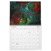 2020モダン抽象芸術 カレンダー (1月 2026)