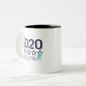 2020レビュー推奨なし ツートーンマグカップ (正面左)