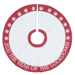 2020ロックダウンの年 ブラッシュドポリエステルツリースカート