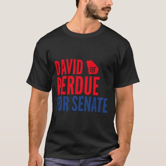 2020上院選 デイビッド・パーデュー Tシャツ (正面)