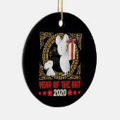 2020中国の年の生まれ誕生日 セラミックオーナメント (右)