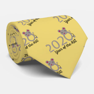 2020中国の年新年 ネクタイ