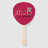 2020中国の年新年 ハンドファン (裏面)