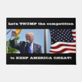 2020保年のプ素晴らしンプ大統領のアメリカ ドアマット (正面)