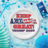 2020保年アメリカ素晴らしトランプ ペーパープレート (パーティー)