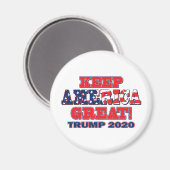 2020保年アメリカ素晴らしトランプ マグネット (正面/裏面)
