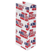 2020保年アメリカ素晴らしトランプ ワインギフトバッグ (正面アングル)