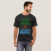 2020吸年、少なくとも卒業おもしろいした Tシャツ (正面フル)