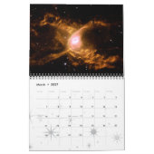 2020宇宙天文学ユニバースNASA星雲 カレンダー (3月 2027)