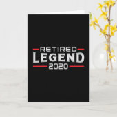 2020定年 退職じいちゃん 面白い退職プレゼント カード (黄色い花)