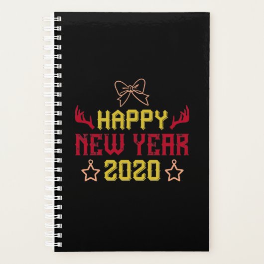 2020年おめでとう2 プランナー手帳 (正面)