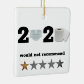 2020年おもしろいのクリスマス不良 セラミックオーナメント (右)