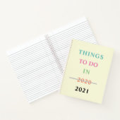 2020年おもしろいのコロナウイルス2021年に行うべき贈り物 ノートブック (内部)