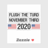 2020年おもしろいアンチトランプ選挙 シール (シート)