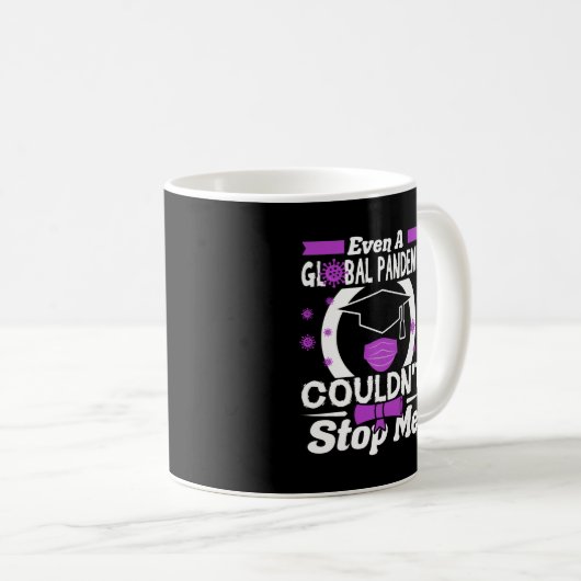 2020年おもしろい大学マスターの卒業ギフトクラス コーヒーマグカップ (正面右)