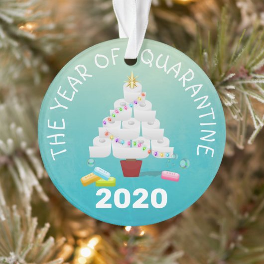 2020年おもしろい検疫クリスマスツリー オーナメント (ツリー)