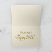 2020年おもしろい正月を思い出す シーズンカード (内部)