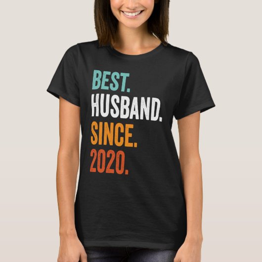 2020年から最高の夫 3周年記念 Tシャツ (正面)