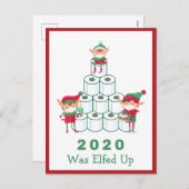 2020年が延期された | クリスマス | トイレ紙 (正面/裏面)