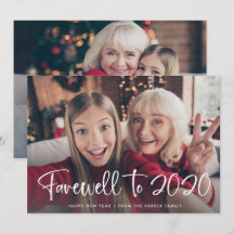 2020年さようなら | 2021年あけましておめでとう 2つの写真