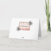 2020年さようなら、2021年こんにちは フェイスマスク お正月 シーズンカード (裏面)