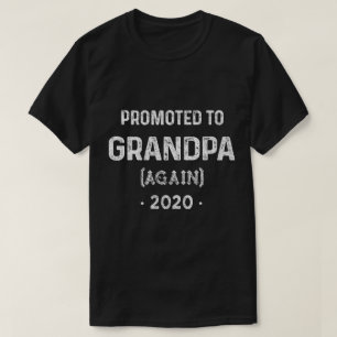2020年にまたじいちゃんに昇進 Tシャツ