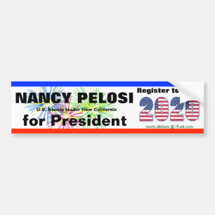 2020年に大統領のためのナンシーPELOSI - バンパーステッカー