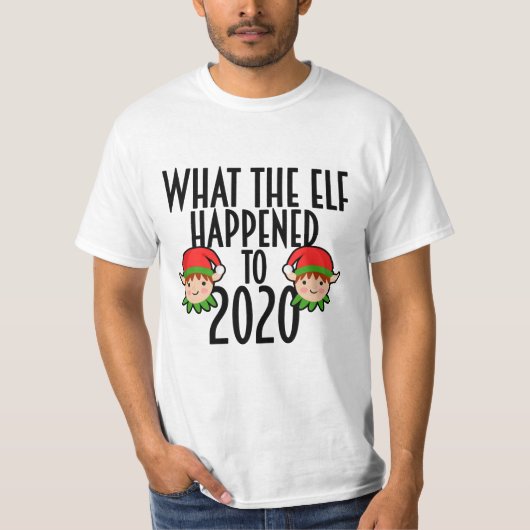 2020年に小妖精や小人が起きたこと Tシャツ (正面)