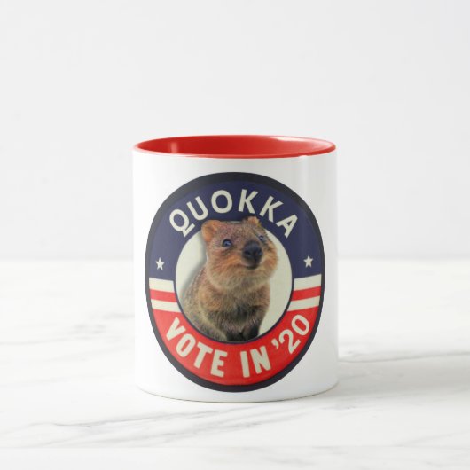 2020年に投票Quokka マグカップ (中央)