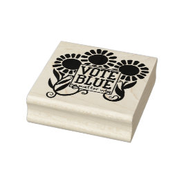 2020年に誰が誰でも青に投票 ラバースタンプ