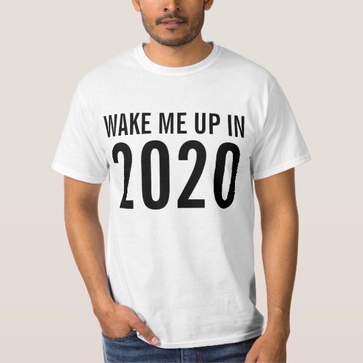 2020年に起こす Tシャツ (正面)