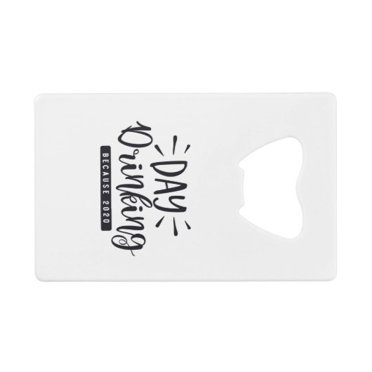 2020年のために飲む日 クレジットカード栓抜き (裏面横)