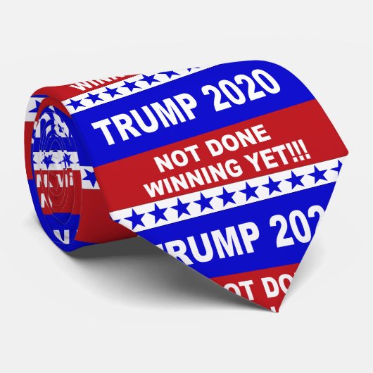 2020年のできていなかった勝利けれども赤、白及び青を切札で取って下さい ネクタイ (ロール)