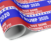 2020年のできていなかった勝利けれども赤、白及び青を切札で取って下さい ラッピングペーパー (ロールコーナー)