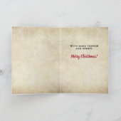 2020年のアメリカのゴシック·クリスマスは実り多い シーズンカード (内部)