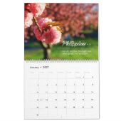 2020年のカレンダーと聖書の詩 カレンダー (1月 2027)