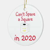 2020年のクリスマスに広場を確保できない セラミックオーナメント (左)