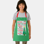2020年のクリスマスを思い出す エプロン (インサイチュ)