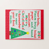 2020年のクリスマスを思い出す ジグソーパズル (横)